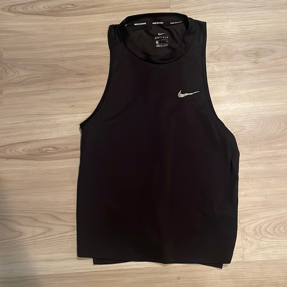 Nike Cropped Dri-Fit Running Tank